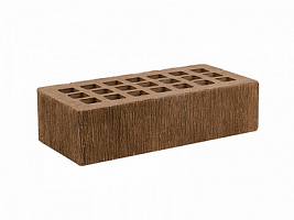 КИРПИЧ ТЕМНО-КОРИЧНЕВЫЙ 1NF «БАРХАТ»