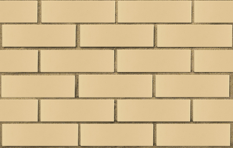 Кирпич лицевой пустотелый бежевый гладкий