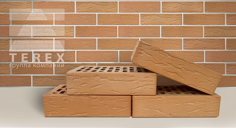 Кирпич TEREX Коралл Рустик